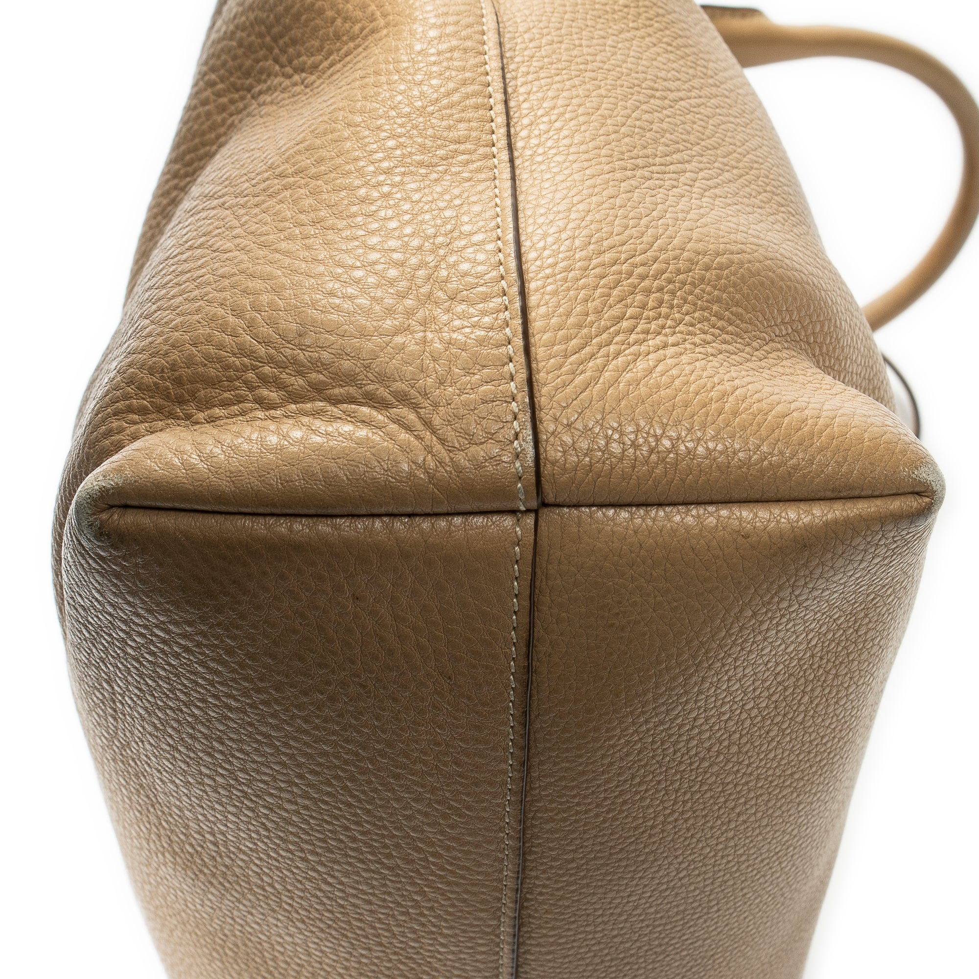 Shoulder bag Tall Shopping Tote Beige Vitello Daino Leather