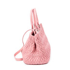Handbag Medium Crystal Chain Tote Pink Nappa Matelasse Leather
