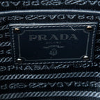 Handbag Horizontal Convertible Tote Navy Nylon Canvas