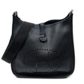 Shoulder bag Evelyne I GM Black Clemence Leather