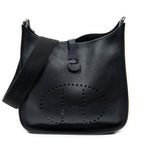 Shoulder bag Evelyne I GM Black Clemence Leather
