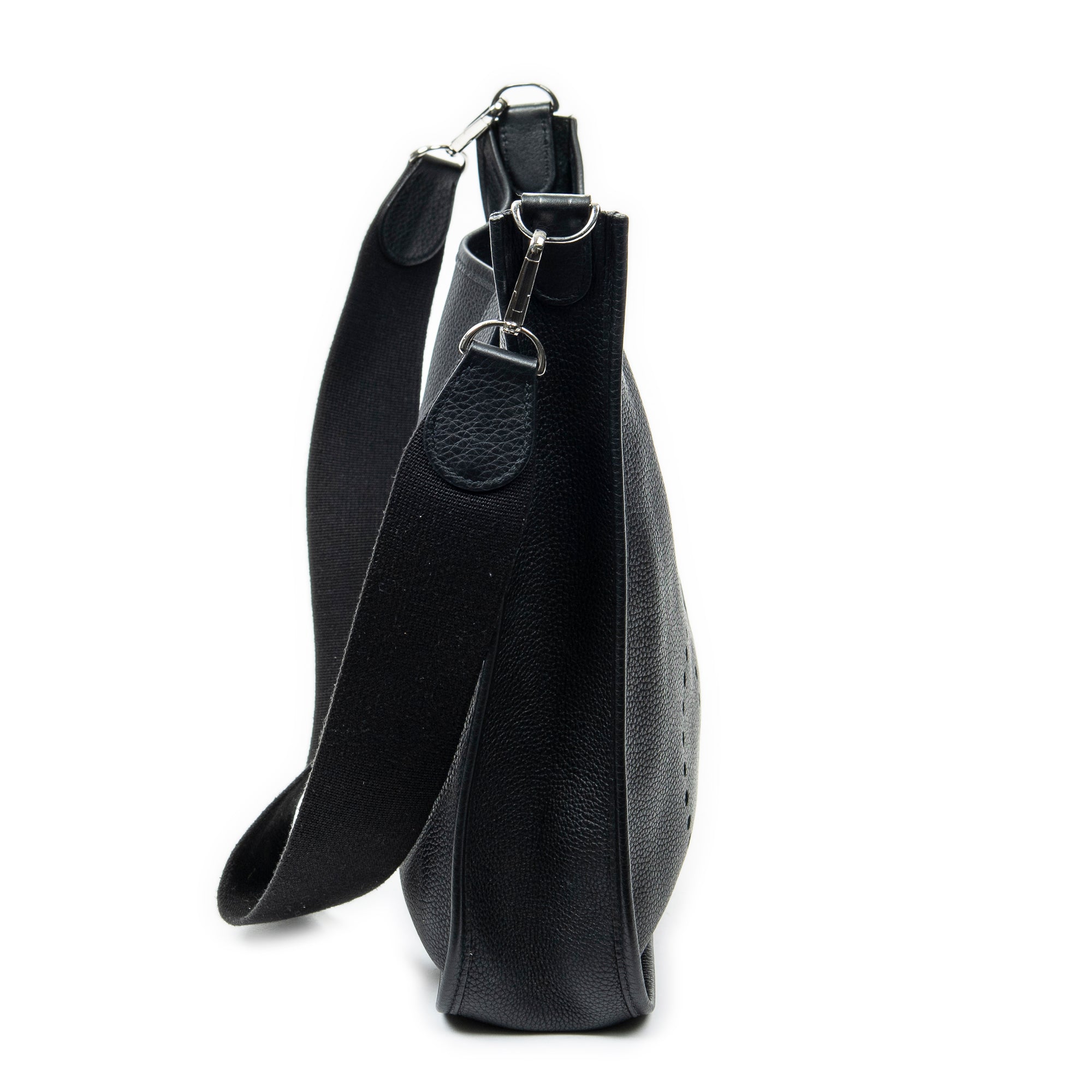 Shoulder bag Evelyne I GM Black Clemence Leather