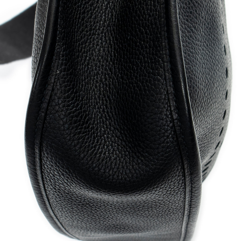 Shoulder bag Evelyne I GM Black Clemence Leather
