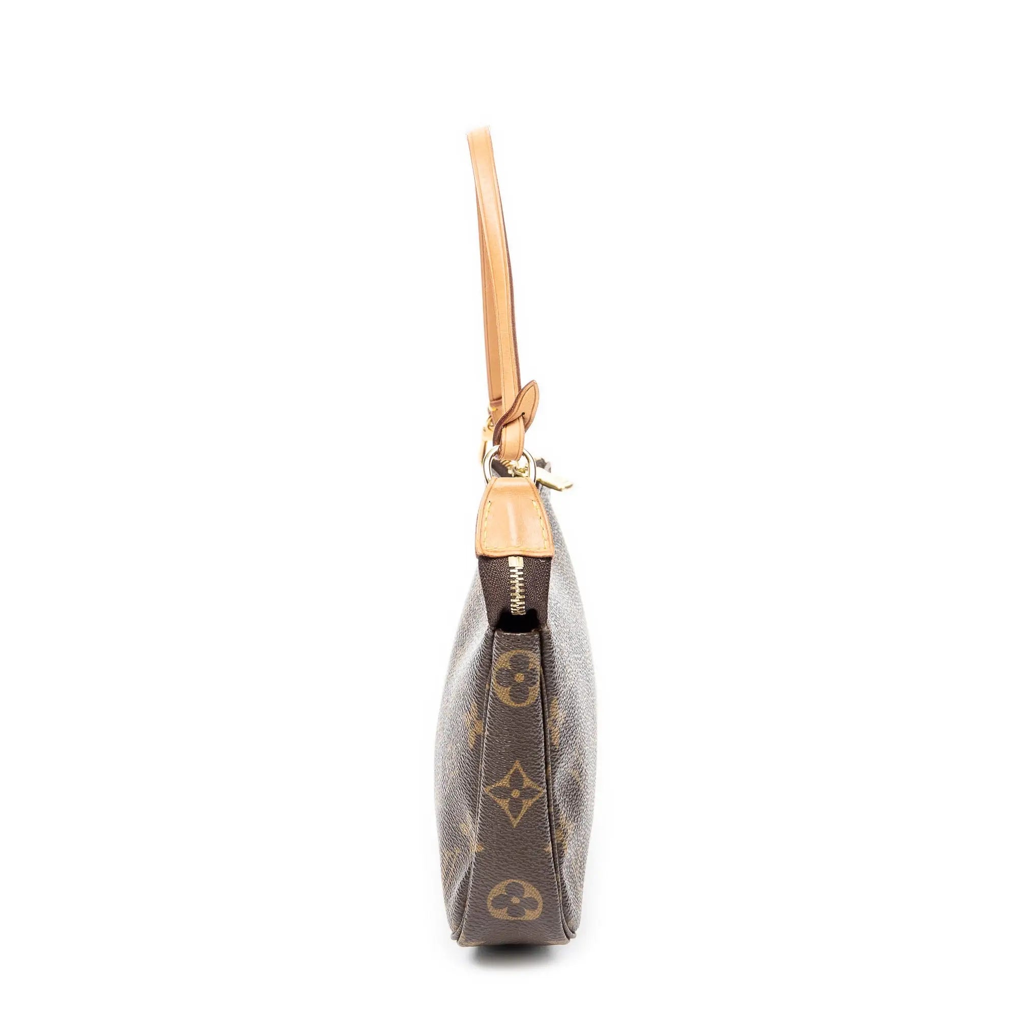 Collar con colgante en forma de calabaza, lona Monogram marrón