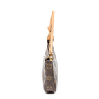 Pouch PumpkinPendantNecklace Brown Monogram Canvas