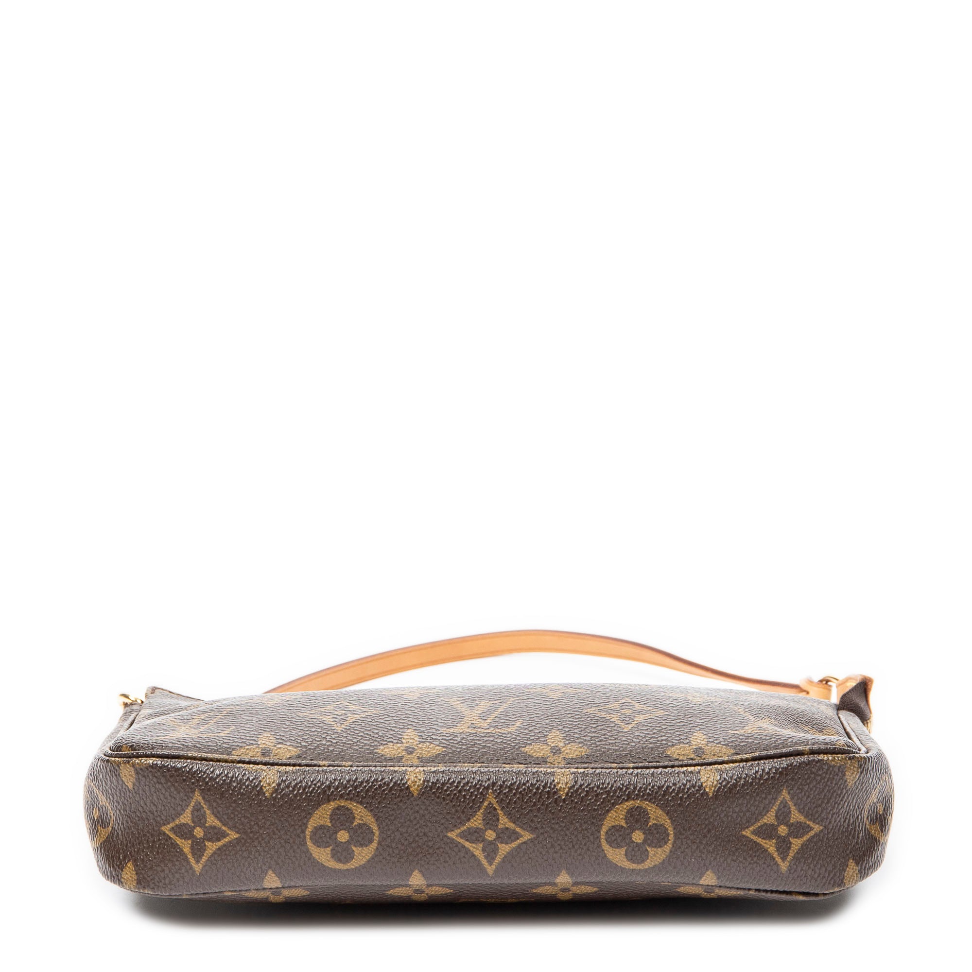 Pouch PumpkinPendantNecklace Brown Monogram Canvas