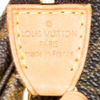 Collar con colgante en forma de calabaza, lona Monogram marrón