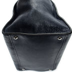 Shoulder bag Twin Pocket Double Handle Tote Navy Glaced Calfskin Leather