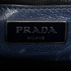 Shoulder bag Twin Pocket Double Handle Tote Navy Glaced Calfskin Leather