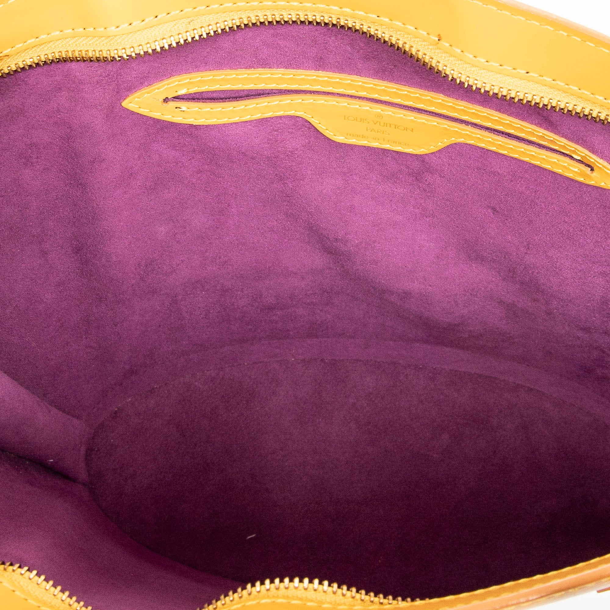 Handbag St-Jacques PM Yellow Epi