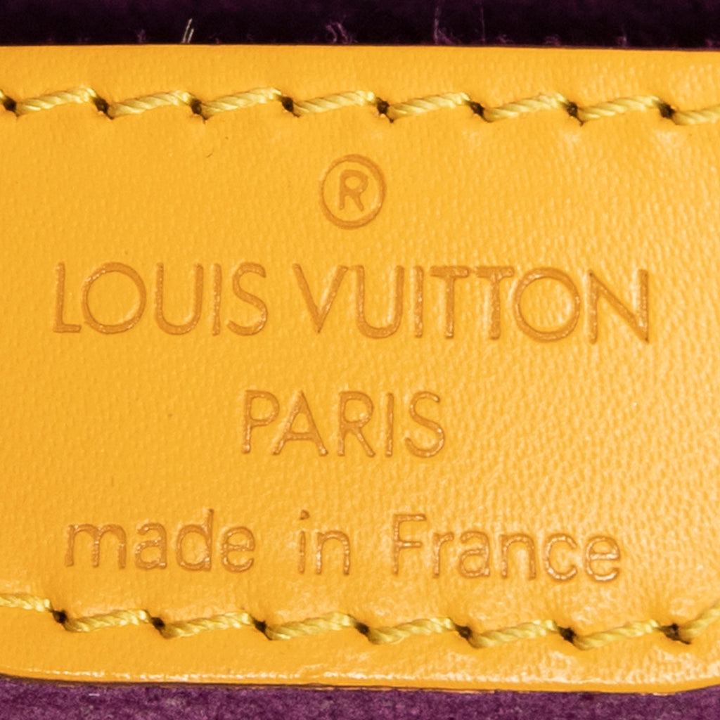 Handbag St-Jacques PM Yellow Epi