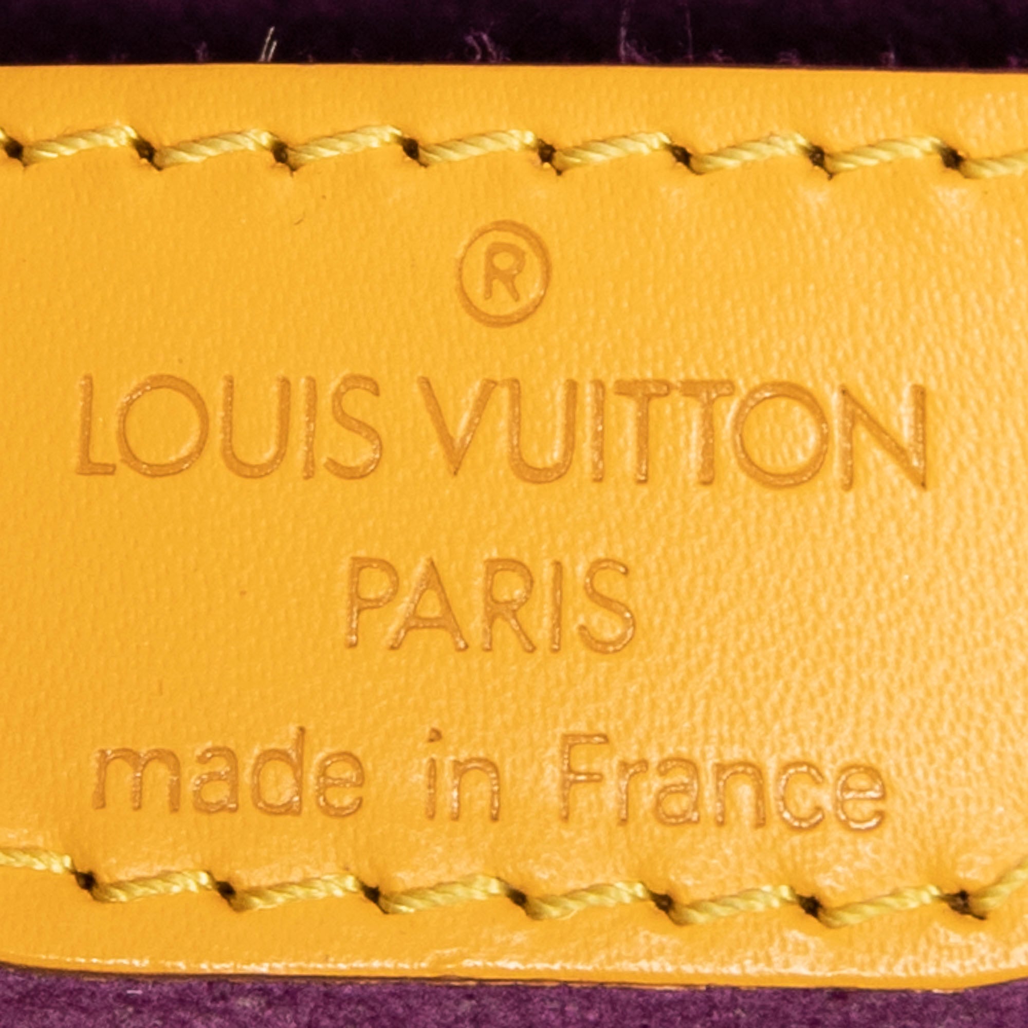 Handbag St-Jacques PM Yellow Epi