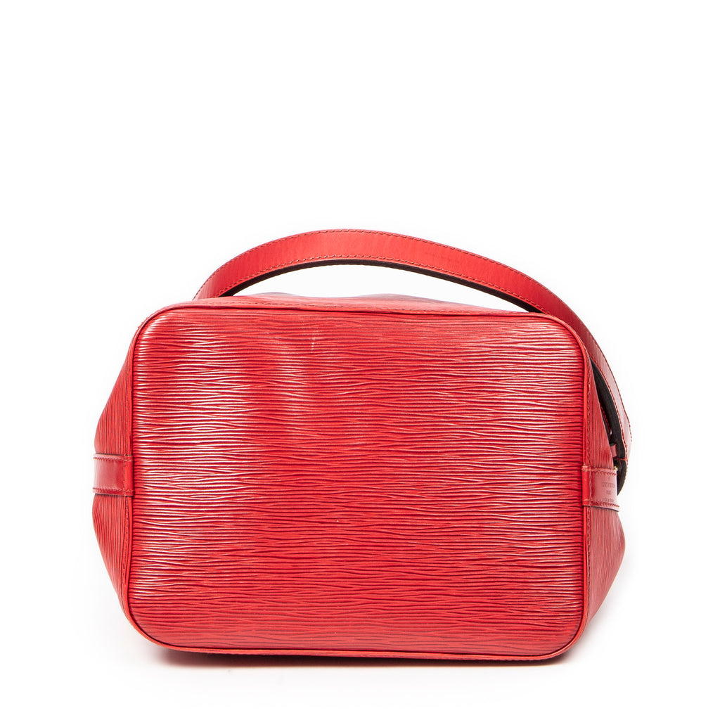 Shoulder bag Noe PM Red Epi