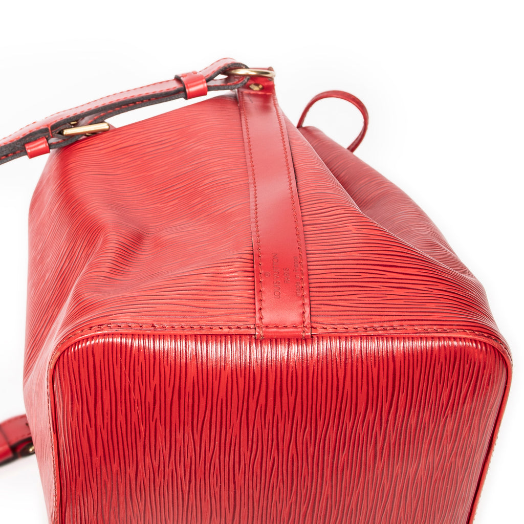 Shoulder bag Noe PM Red Epi