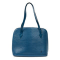 Shoulder bag Lussac Blue Epi