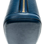 Shoulder bag Lussac Blue Epi