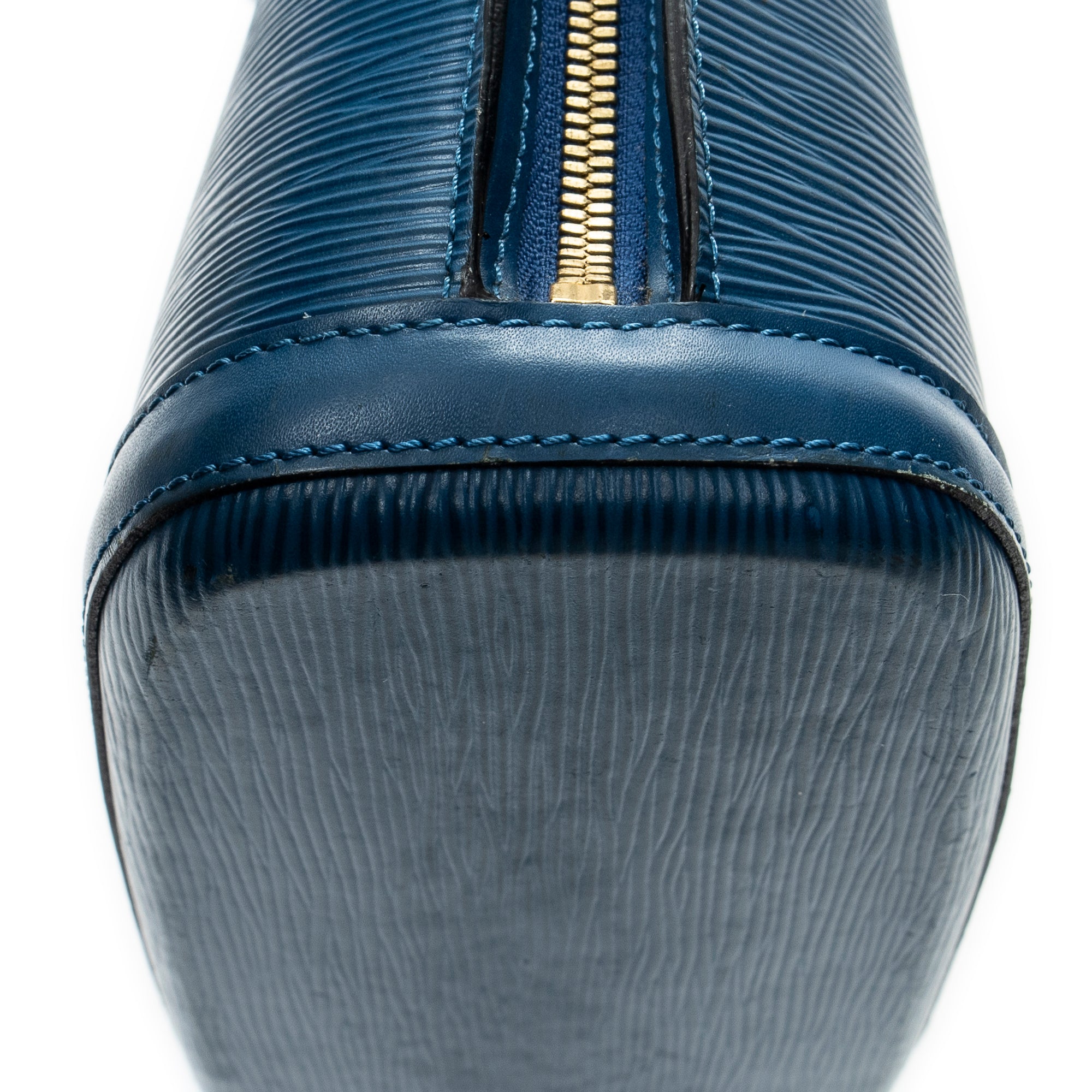 Shoulder bag Lussac Blue Epi