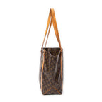 Shoulder bag Sac Shopping PM Brown Monogram Canvas