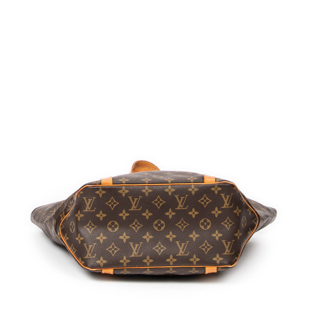 Shoulder bag Sac Shopping PM Brown Monogram Canvas