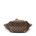 Shoulder bag Sac Shopping PM Brown Monogram Canvas