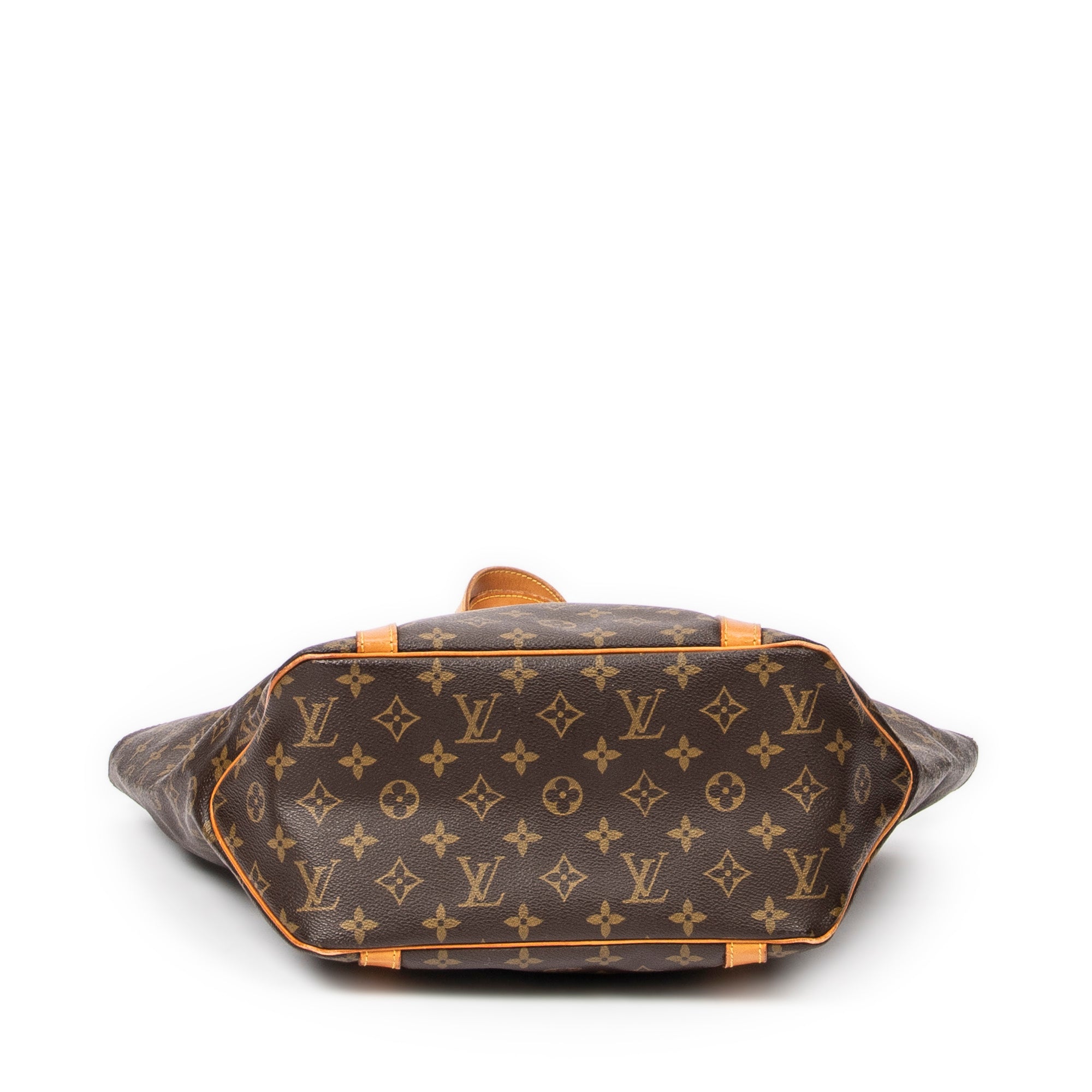 Shoulder bag Sac Shopping PM Brown Monogram Canvas