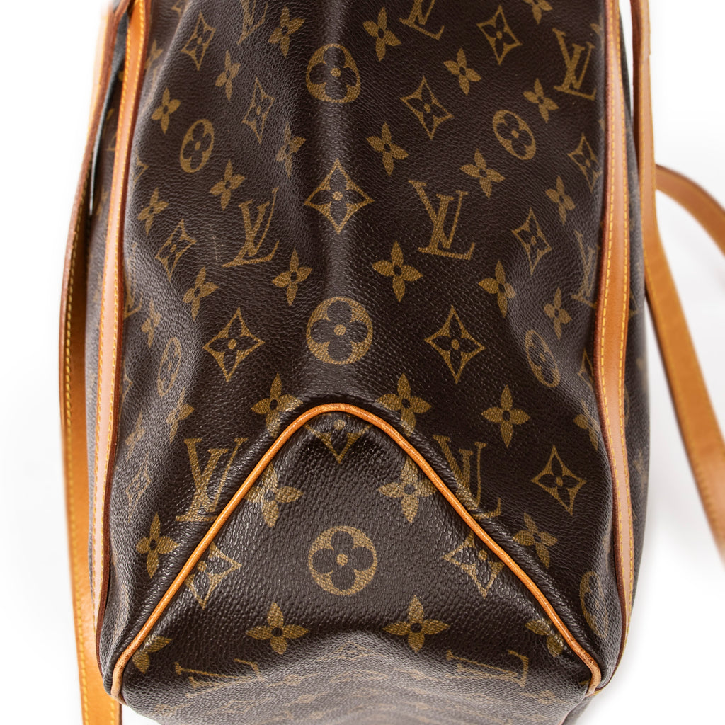 Shoulder bag Sac Shopping PM Brown Monogram Canvas