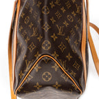 Shoulder bag Sac Shopping PM Brown Monogram Canvas