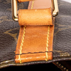 Shoulder bag Sac Shopping PM Brown Monogram Canvas