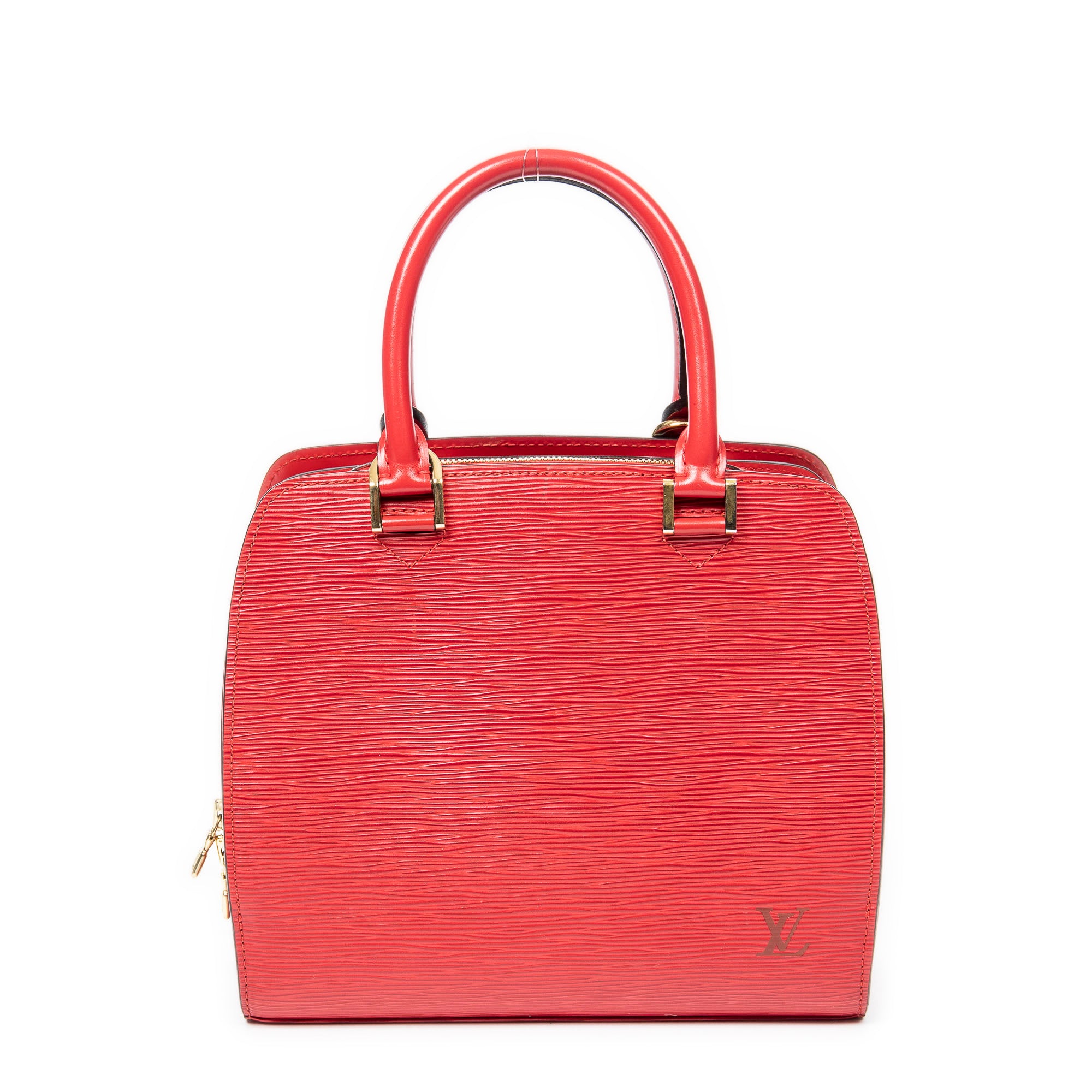 Shoulder bag Pont-Neuf Red Epi