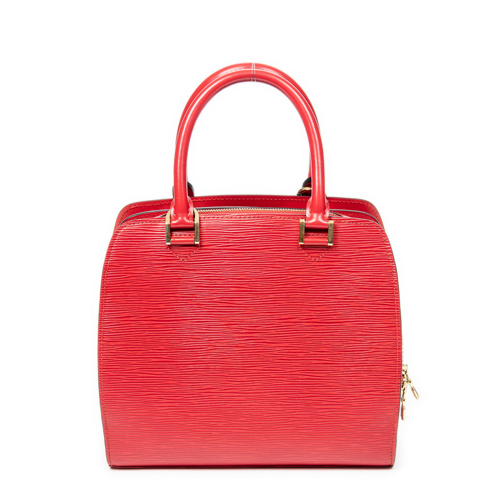 Shoulder bag Pont-Neuf Red Epi