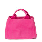 Handbag Small Canapa Tote Pink Canapa Canvas
