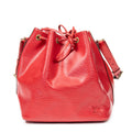 Shoulder bag Noe PM Red Epi