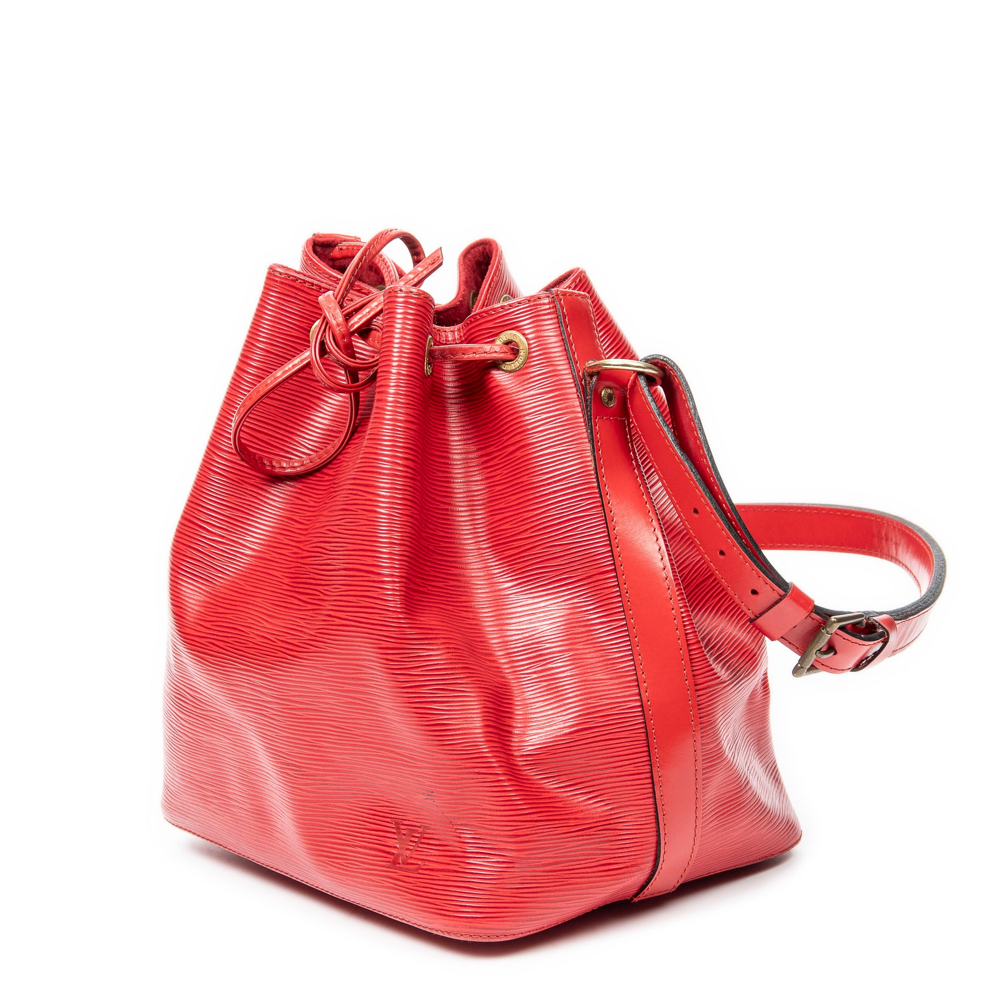 Shoulder bag Noe PM Red Epi