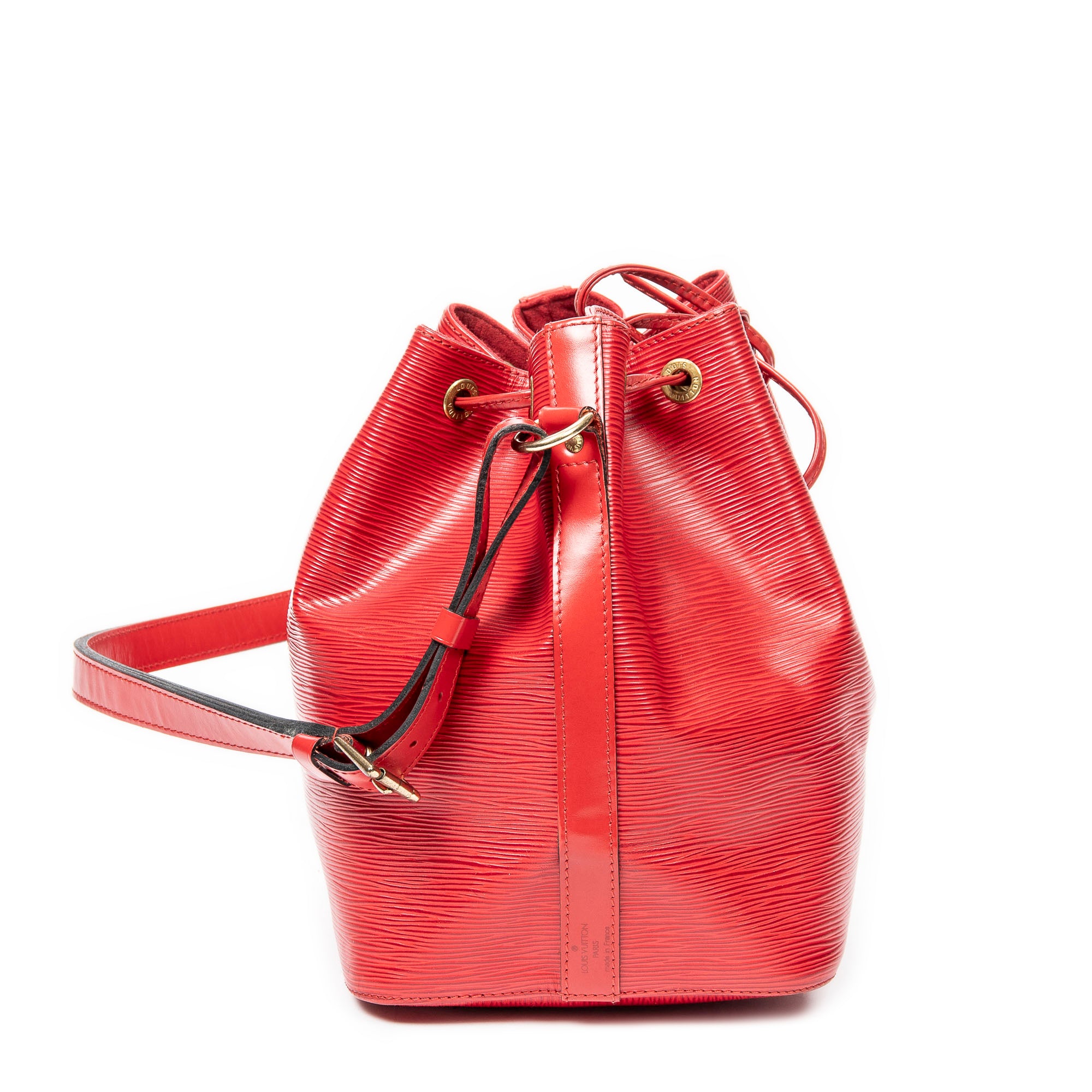 Shoulder bag Noe PM Red Epi