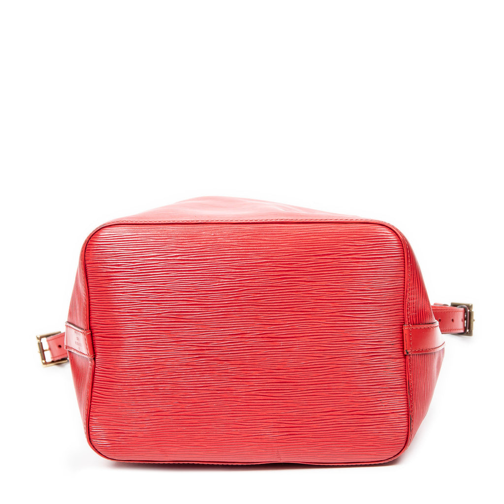Shoulder bag Noe PM Red Epi