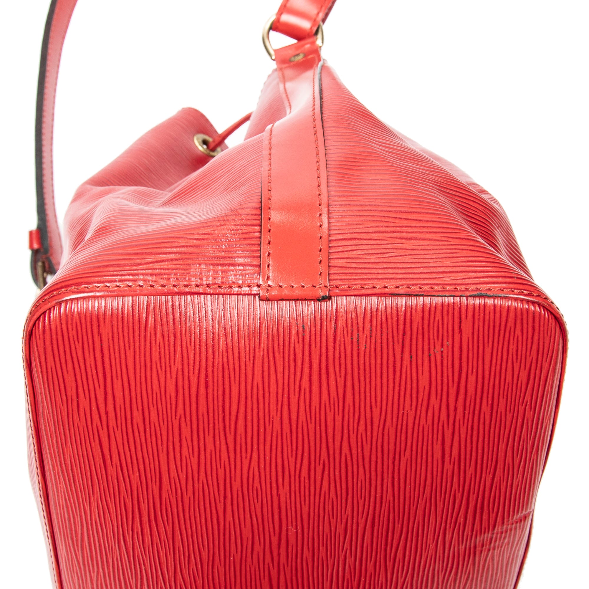 Shoulder bag Noe PM Red Epi