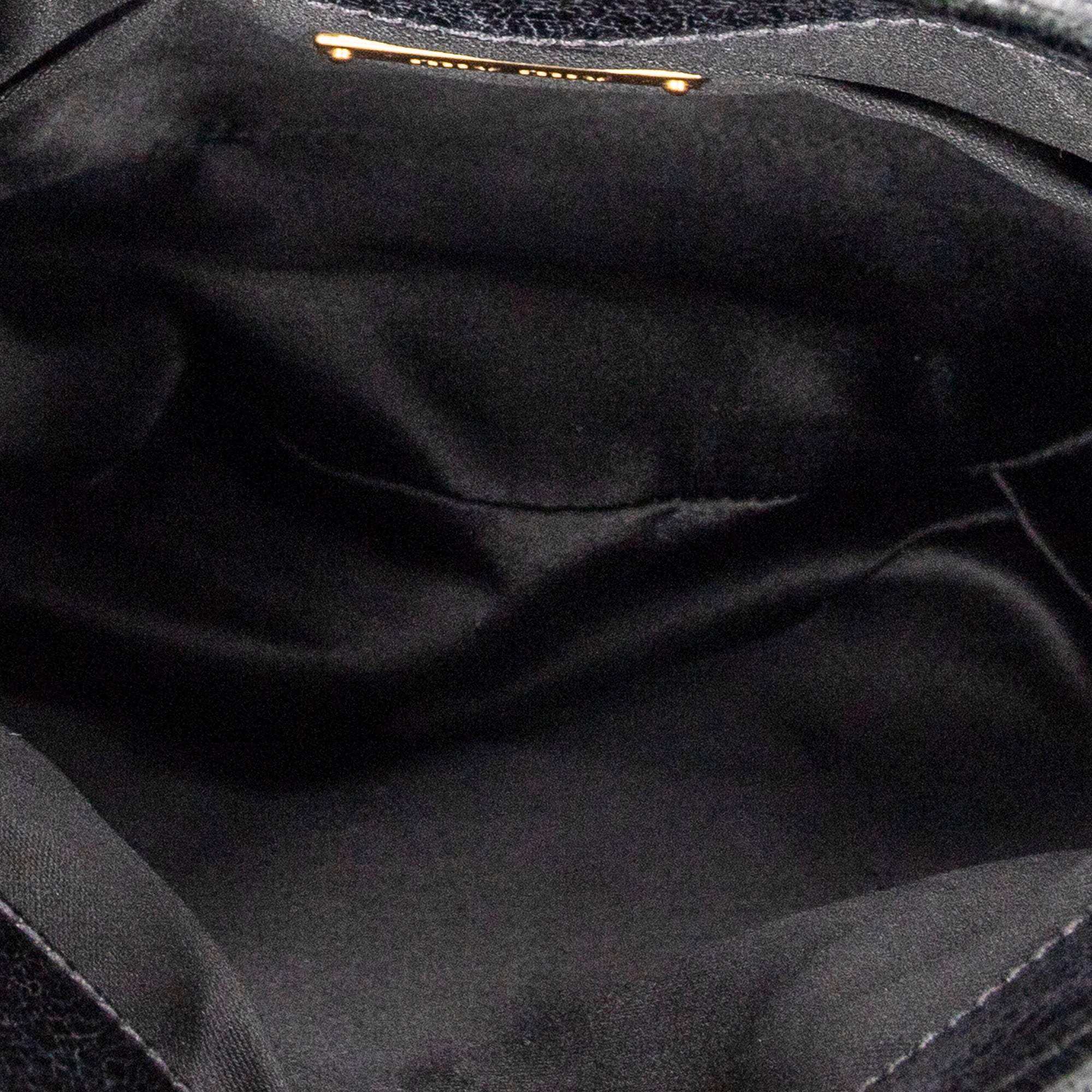 Shoulder bag Mini Coffer Black Matelasse Lux Leather
