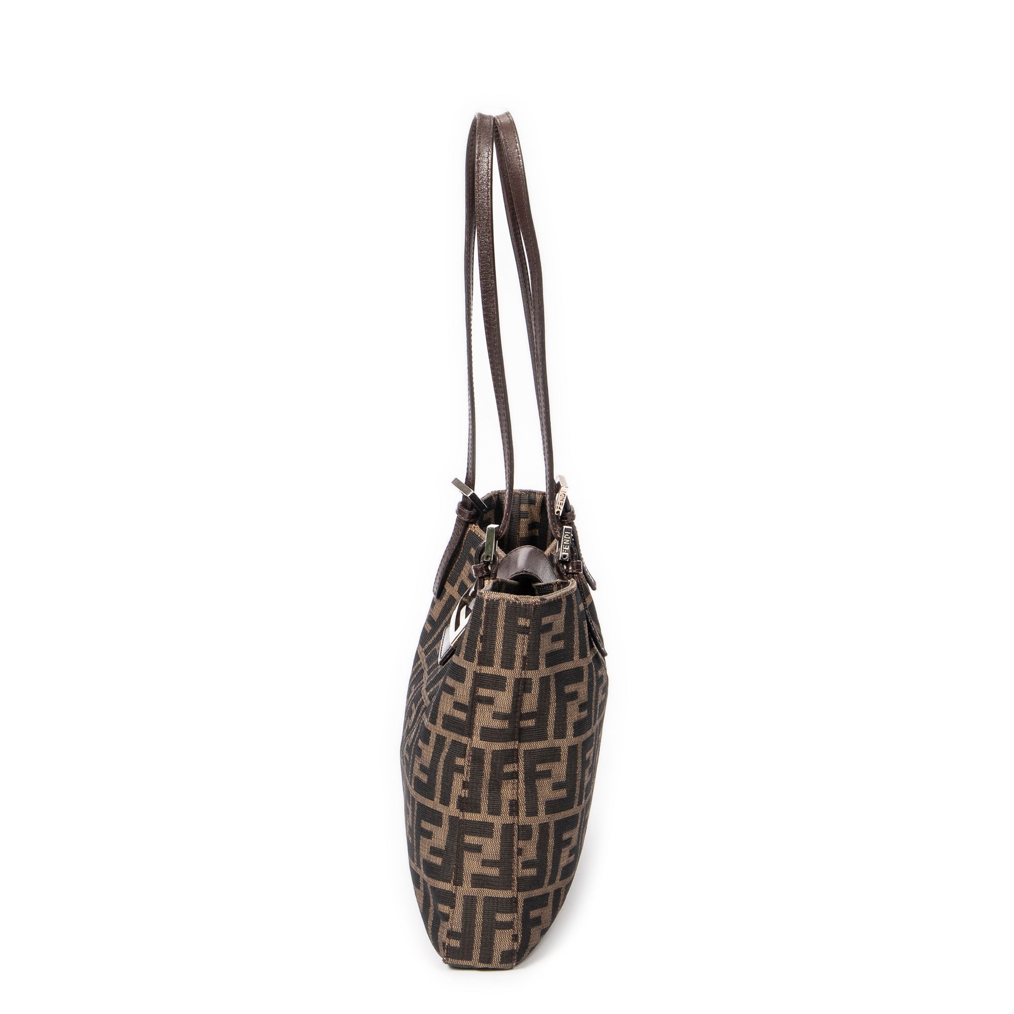 Shoulder bag Square Shoulder Tote Brown Zucca Canvas