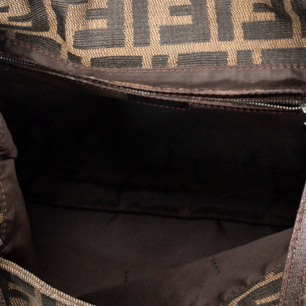 Shoulder bag Square Shoulder Tote Brown Zucca Canvas