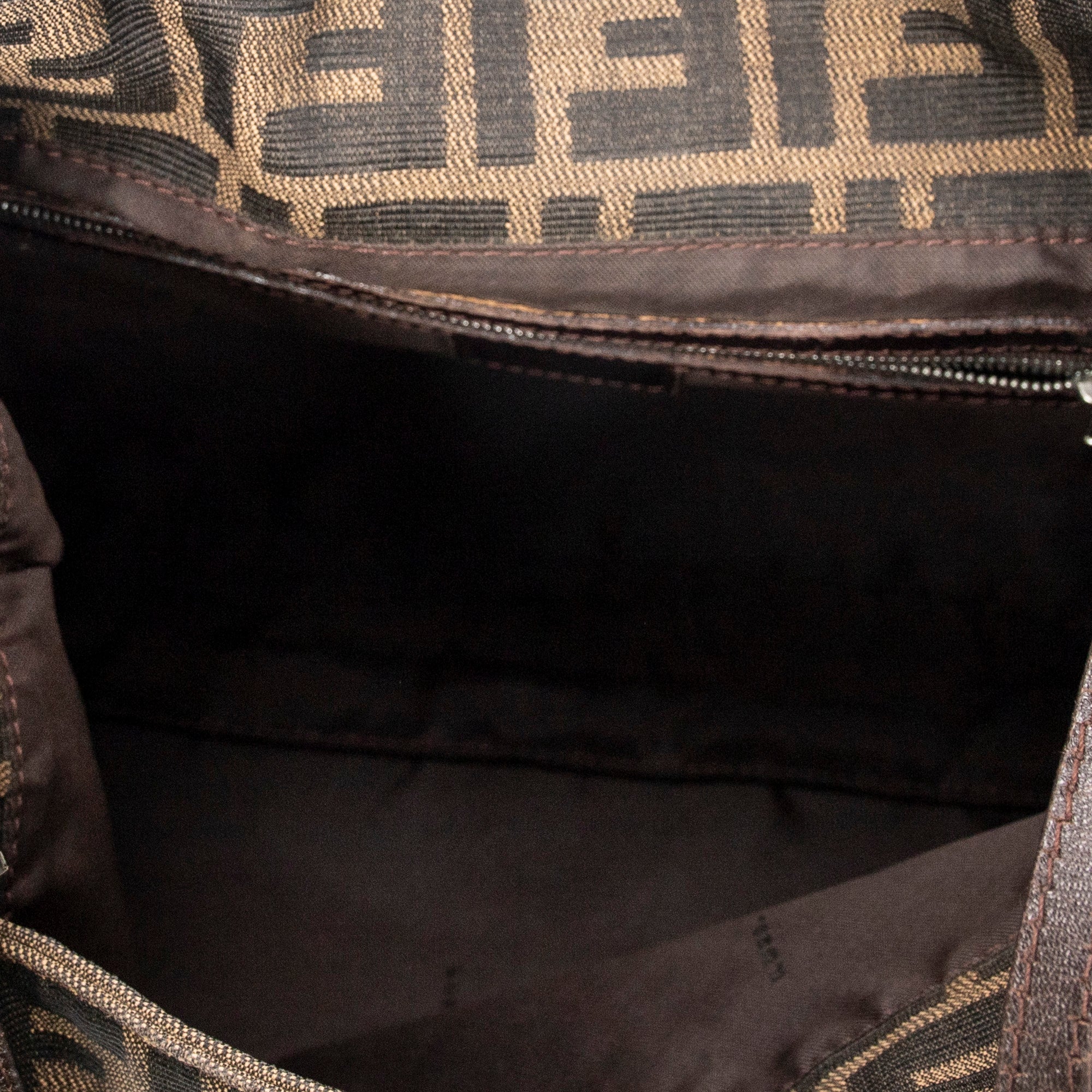 Shoulder bag Square Shoulder Tote Brown Zucca Canvas