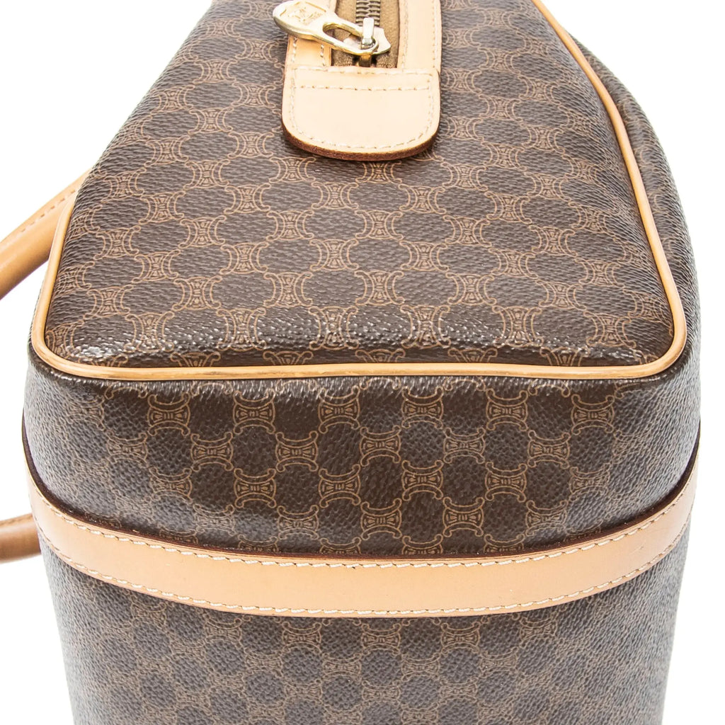 Celine - Mini Boston Vintage - Beige/Marron