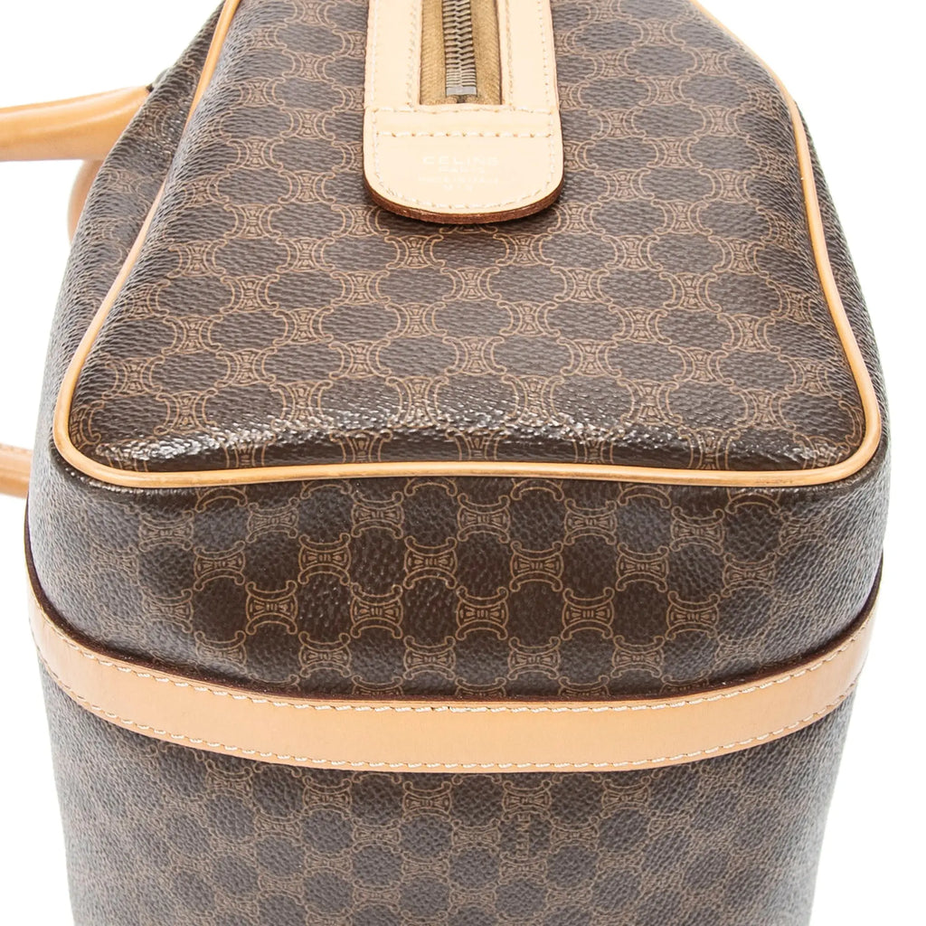 Celine - Mini Boston Vintage - Beige/Marron