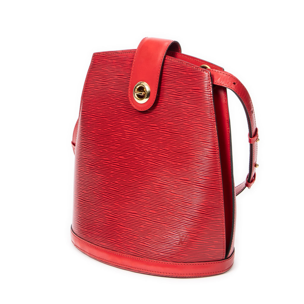 Shoulder bag Cluny Red Epi