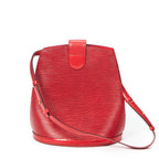 Shoulder bag Cluny Red Epi
