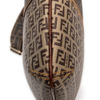 Shoulder bag Large Messenger Beige Zucca Coated Canvas