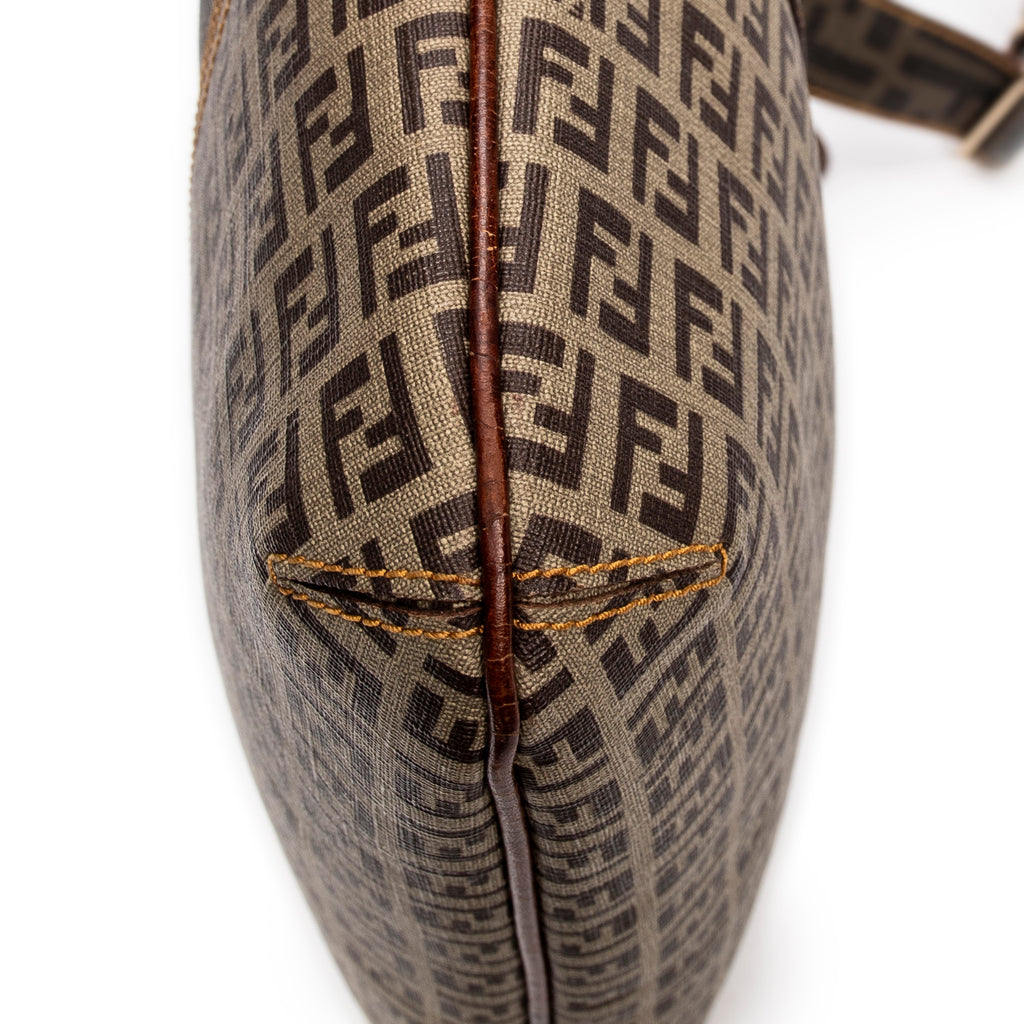 Shoulder bag Large Messenger Beige Zucca Coated Canvas