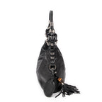 Shoulder bag Medium Techno Horsebit Hobo Black Grained Leather