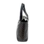 Shoulder bag Zip Tote Brown Macadam Coated Canvas