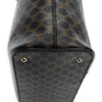 Shoulder bag Zip Tote Brown Macadam Coated Canvas