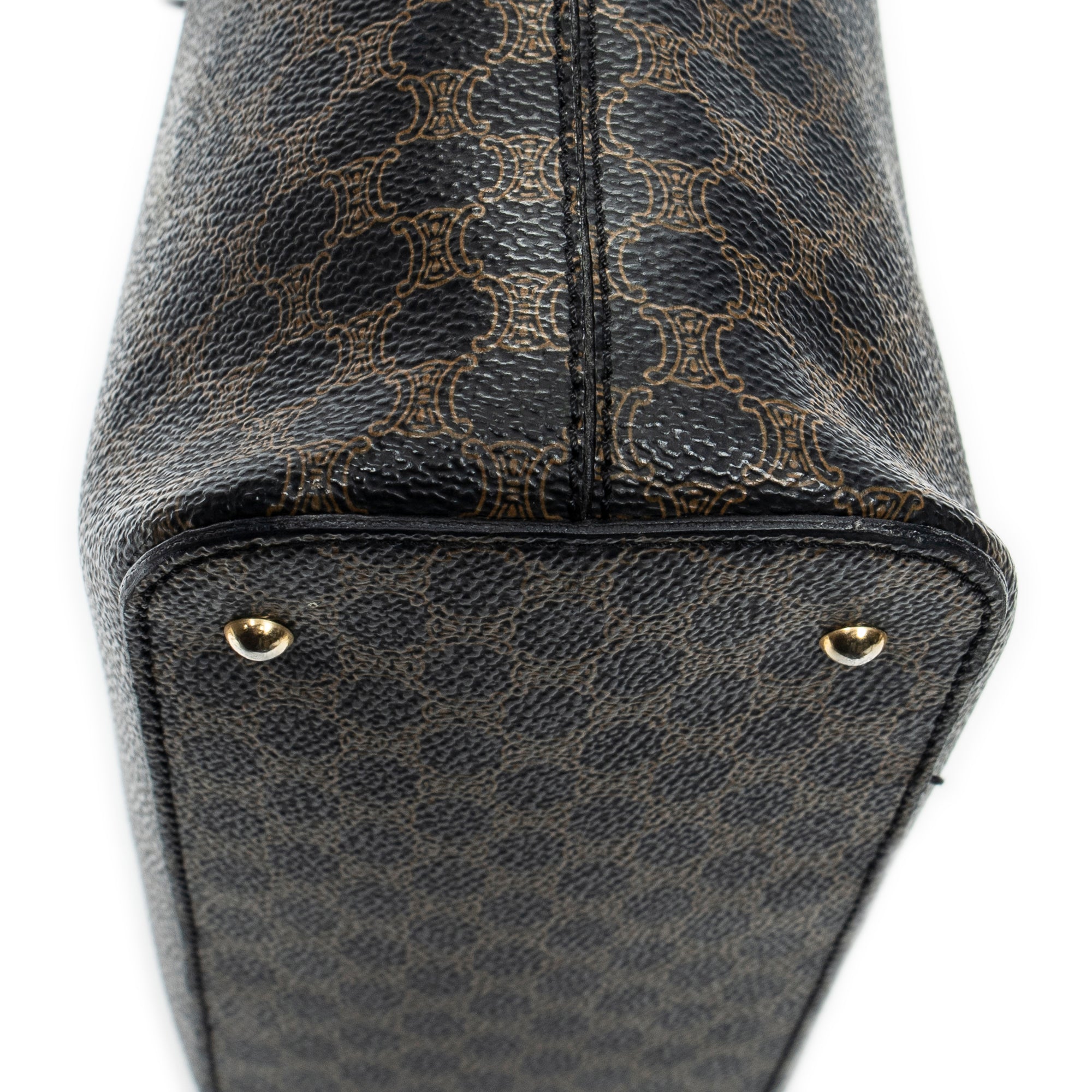 Shoulder bag Zip Tote Brown Macadam Coated Canvas